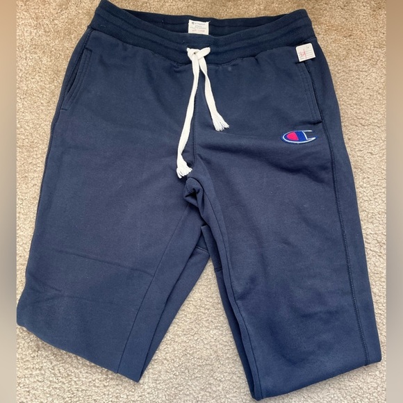 Champion Pants - Champion Dark Blue Joggers large